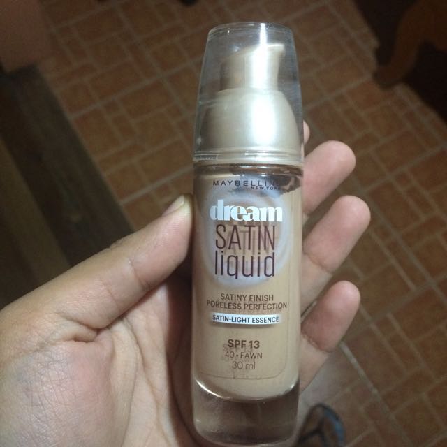 maybelline dream satin liquid fawn