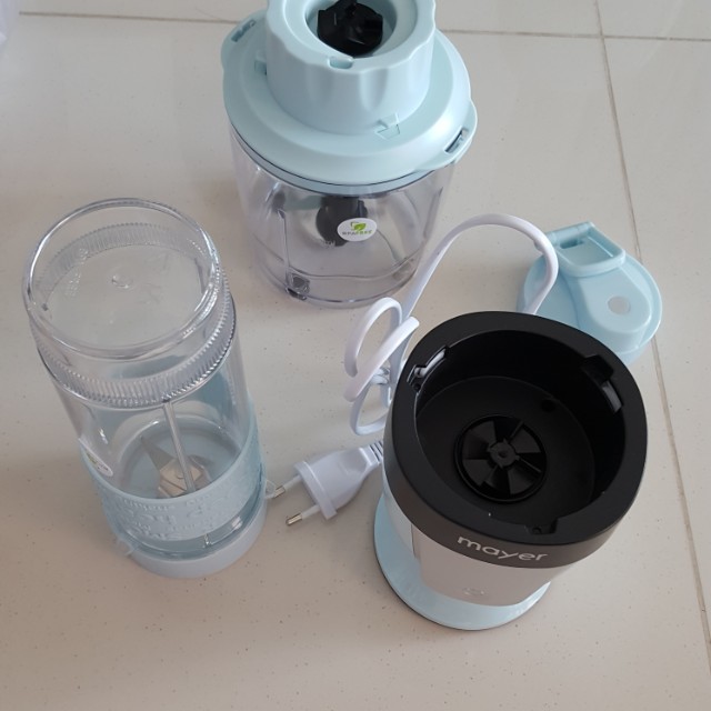 Mayer 2 in 1 mini blender + chopper ( model no. MMBC19), TV & Home
