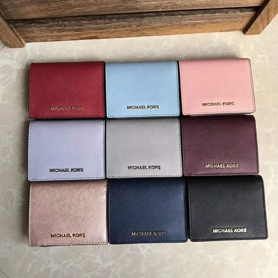Michael Kors Zip Around Carryall Short Wallet Luxury Bags  Wallets on  Carousell