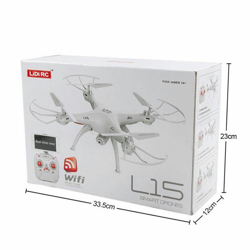 Newest LiDi RC L15 Quadcopter Waterproof WIFI Drone with 720P Camera