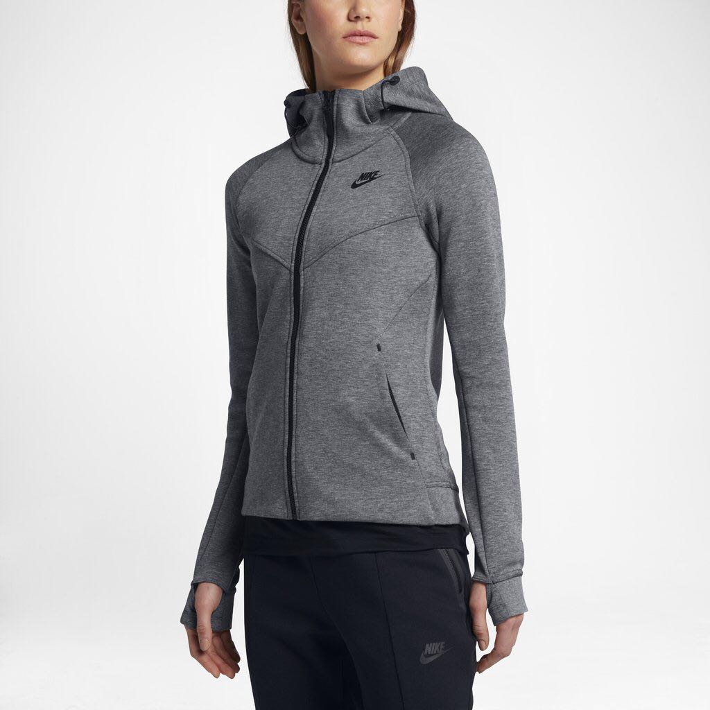 nike sportswear tech fleece women's jacket