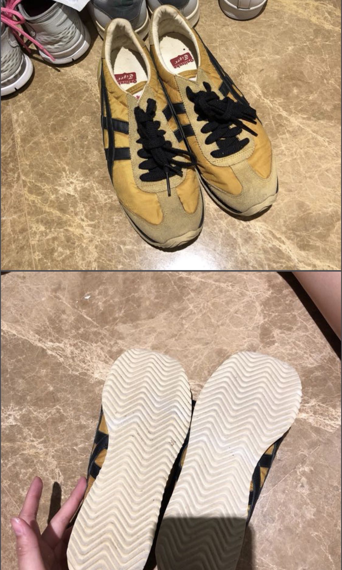 Onitsuka Tiger Mustard, Women's Fashion, Footwear, Sneakers on Carousell