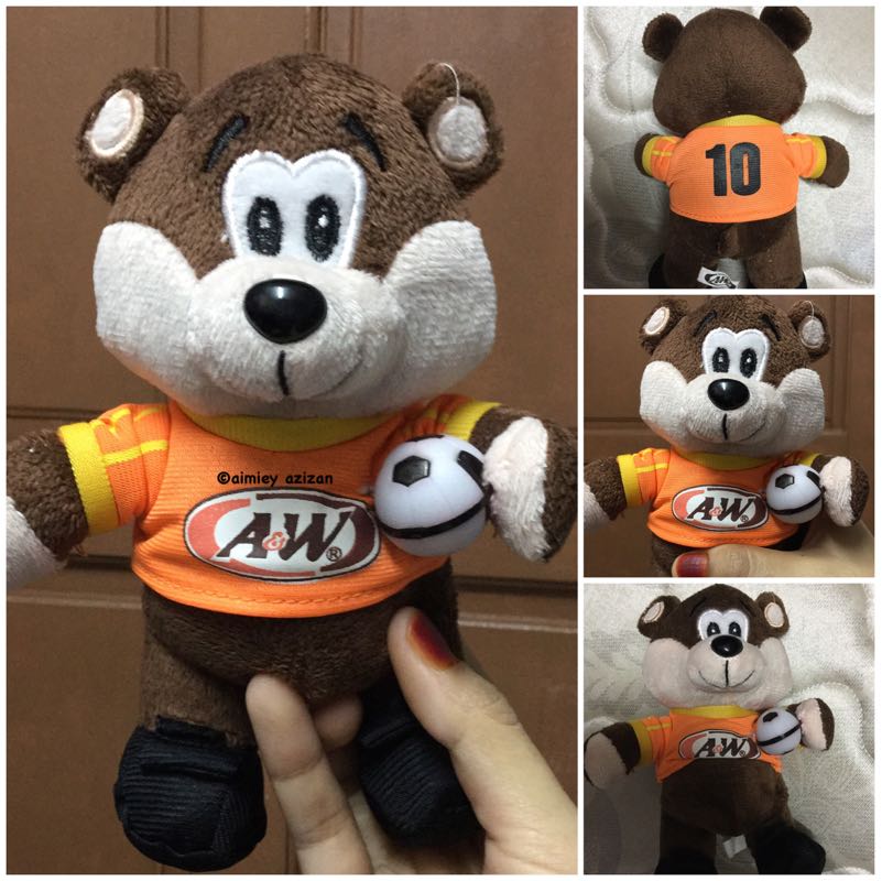 A&w deals stuffed bear