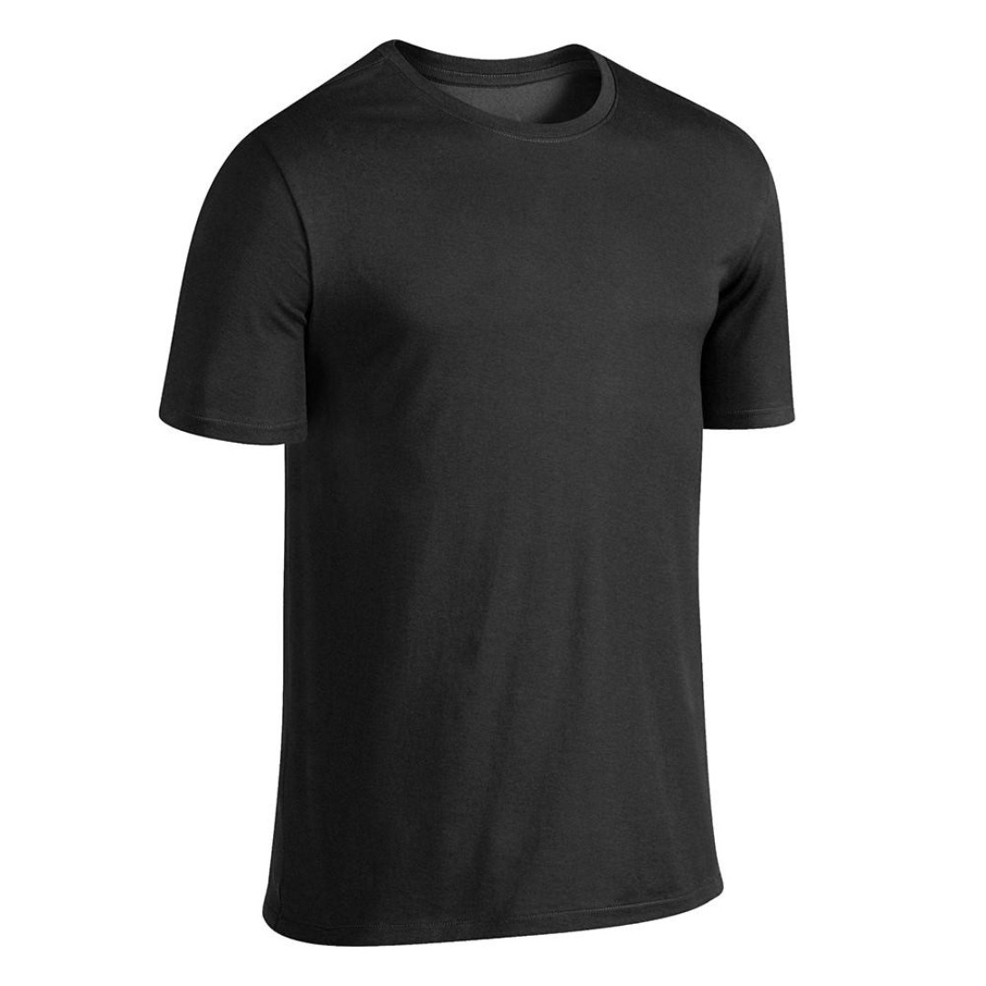 Round Neck Plain Dry Fit Tee Shirts 