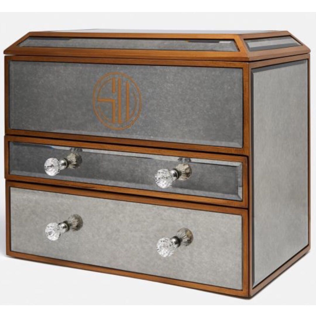 Samantha wills large glass jewellery chest sale