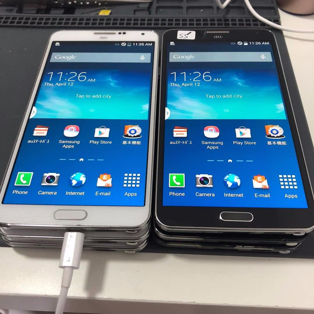 SAMSUNG GALAXY NOTE 3 SCL-22 3+32 AU JAPAN [SECONDHAND], Mobile