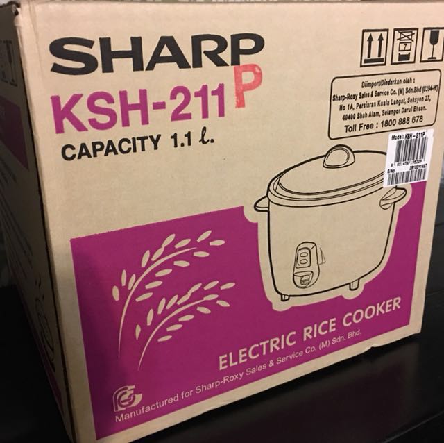 Sharp Rice Cooker 1 1liter Ksh 211 Kitchen Appliances On Carousell