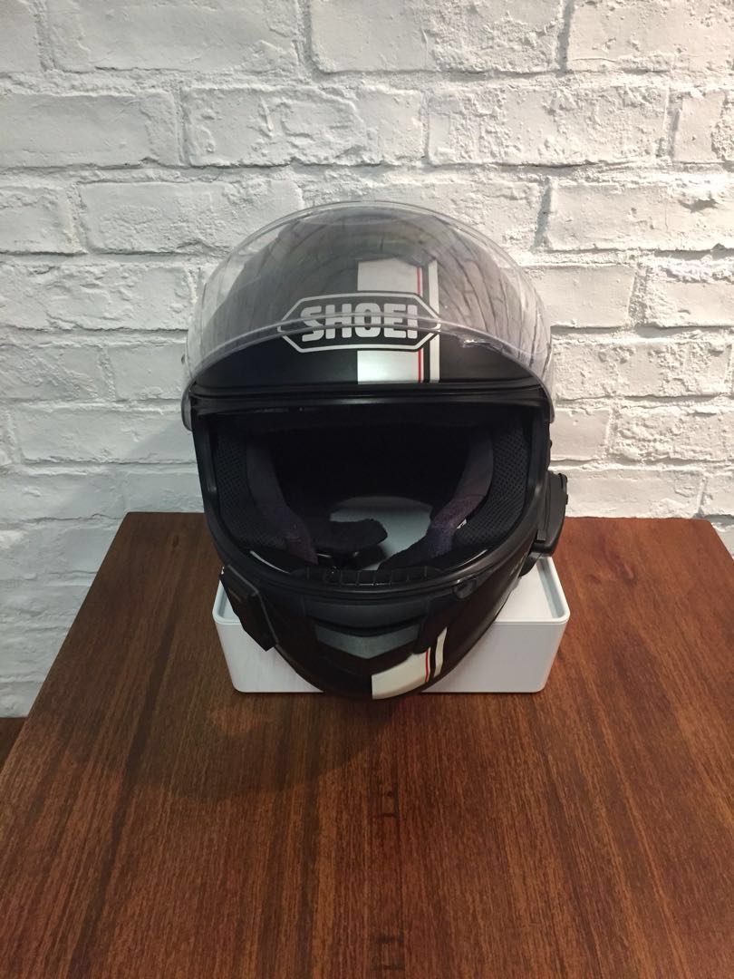 Shoei GT Air & Sena 20s Large, Motorcycles, Motorcycle Apparel on ...