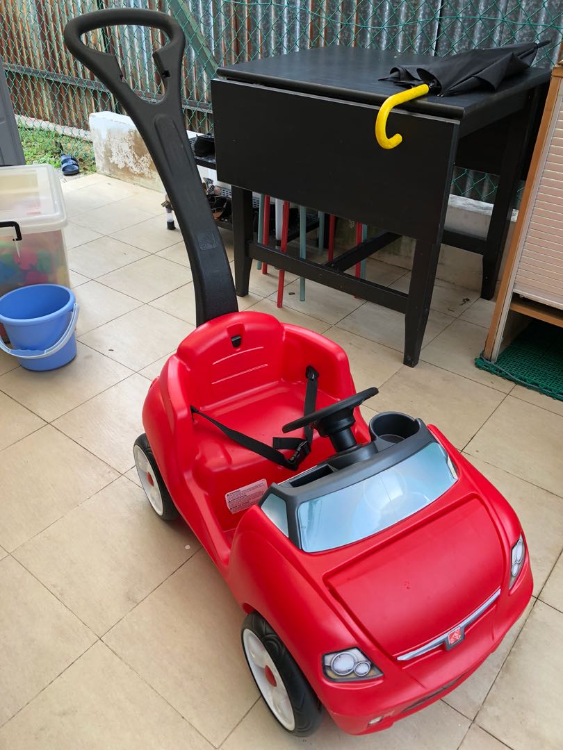 Step 2 Red car, Babies & Kids, Infant Playtime on Carousell