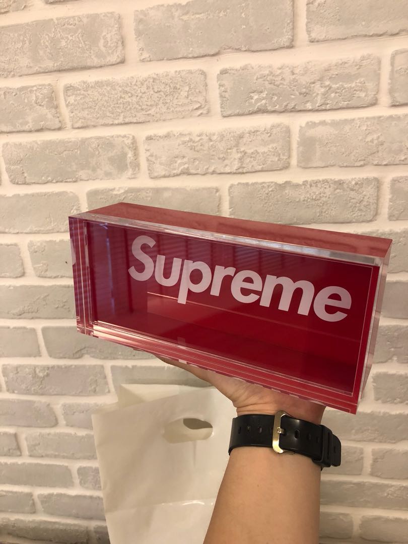 Supreme acrylic lucite Box