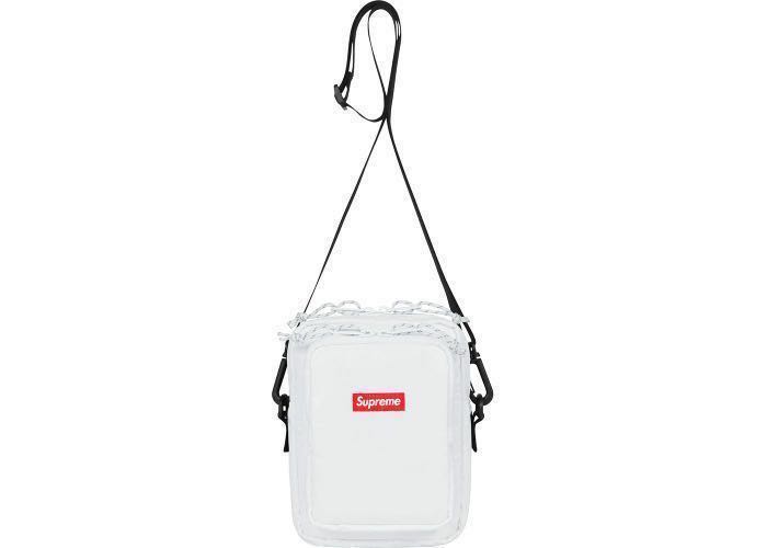 White supreme online shoulder bag