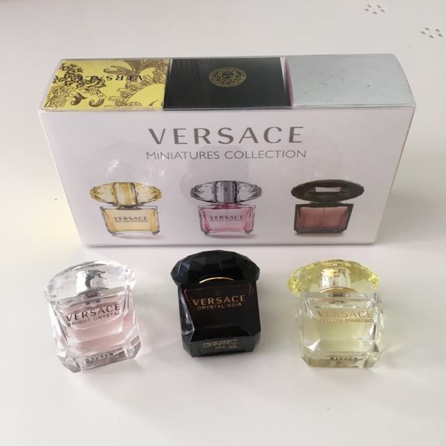 versace perfume miniatures collection