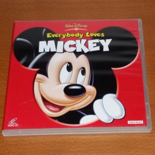 Walt Disney Everybody Loves Mickey Original Vcd Hobbies Toys Music Media Music