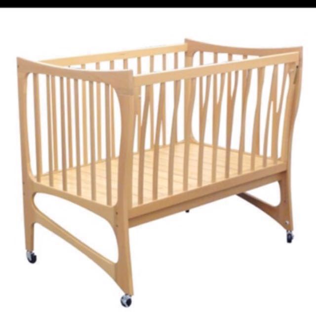 beech wood crib