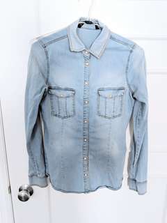 ZARA Denim Shirt sizeM