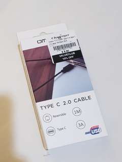 Type C data transfer cable