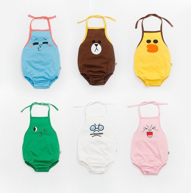 character baby clothes
