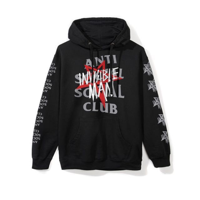 ASSC x Invisible Man Hoodie Men s Fashion Tops Sets Hoodies on Carousell