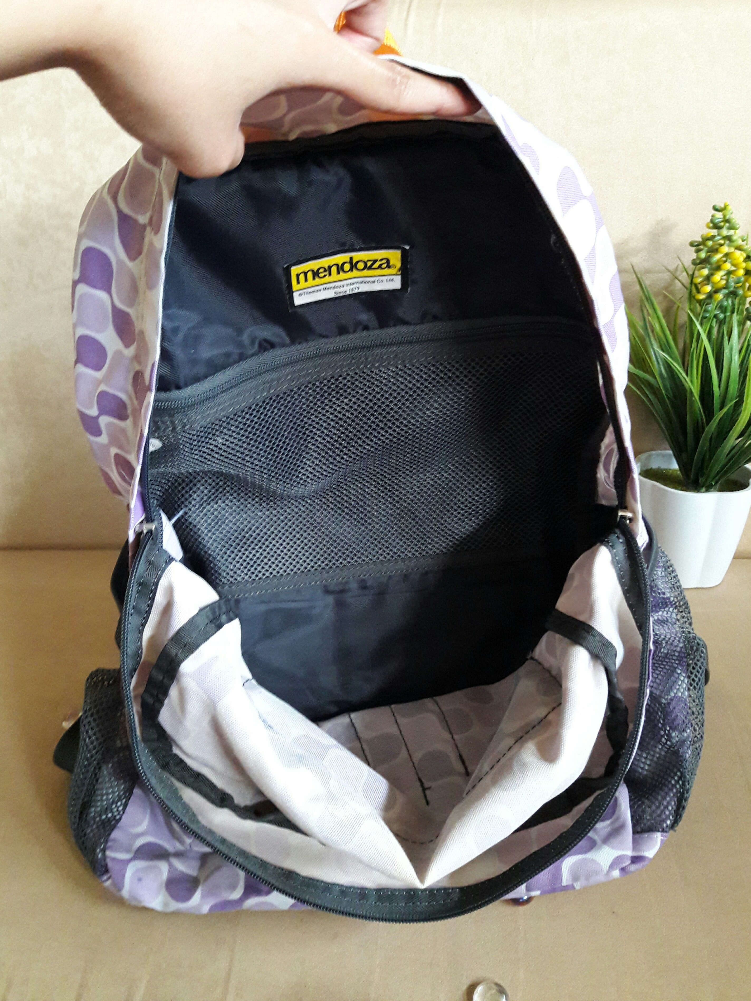 Authentic Mendoza Backpack, Women's Fashion, Bags & Wallets, Backpacks ...
