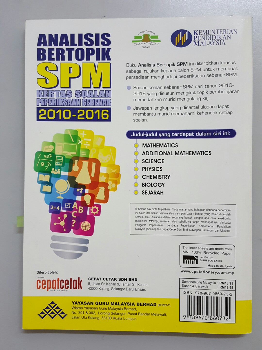 Biology Analisis bertopik SPM 20102016 Tingkatan 4 &5, Hobbies & Toys