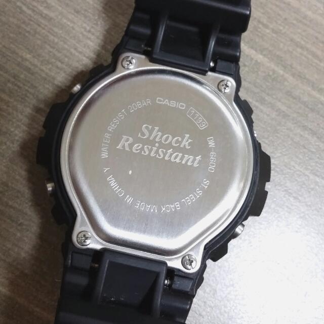 Casio g shock 1199 dw 6600 hot sale
