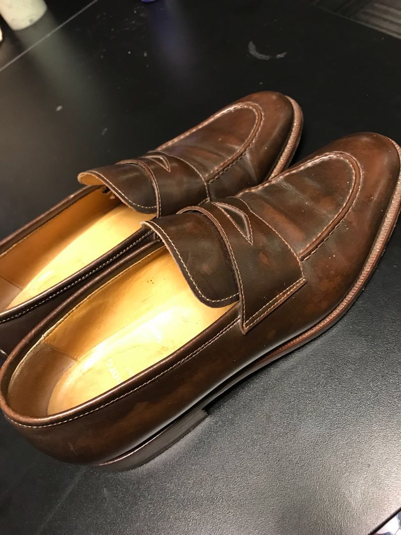 David Scott Genuine Leather shoes in very good condition
