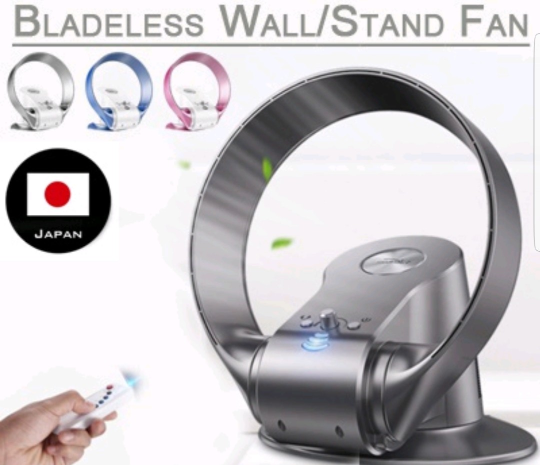 Designer Wall Mount Bladeless Fan (New Model! New Colours!! ), Home Appliances on Carousell