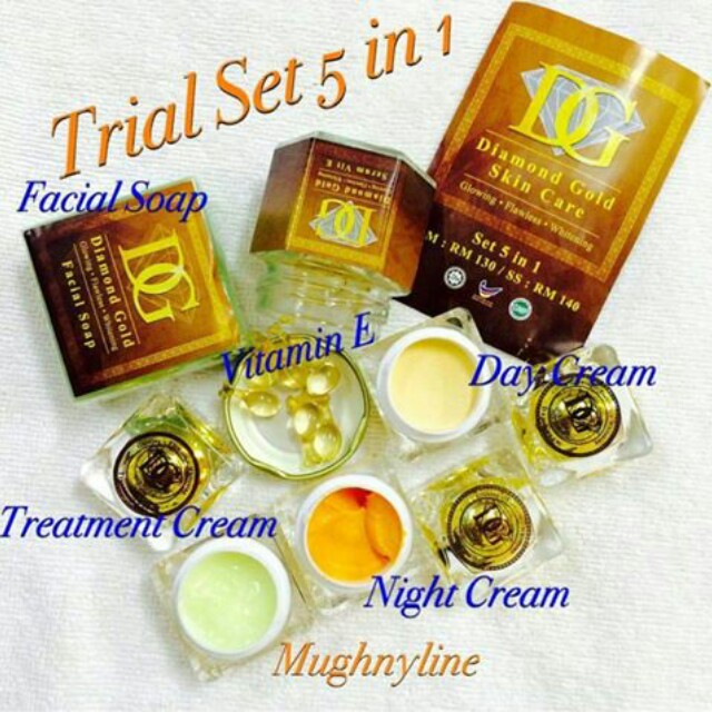 Diamond gold outlet skincare