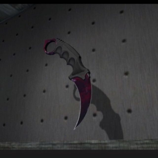 Factory New Karambit Doppler Toys Games Video Gaming Gaming Accessories On Carousell