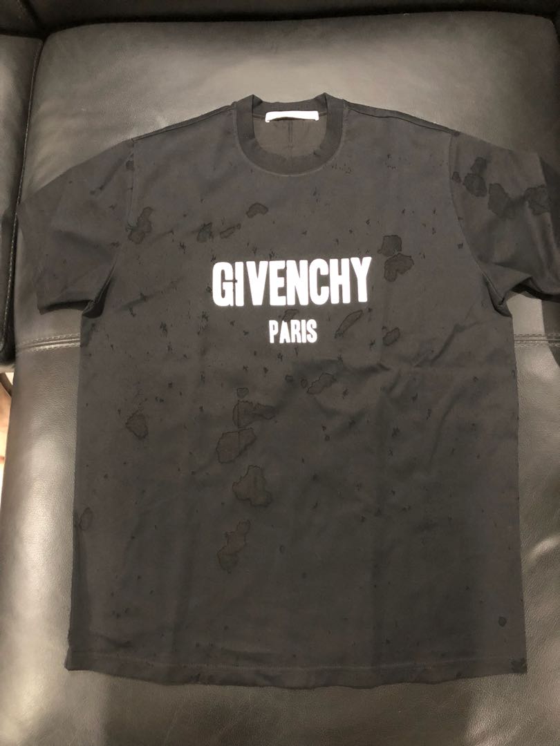 givenchy destroyed shirt
