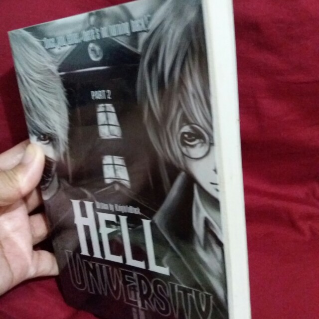Hell University book (Category: Storybooks) located in Manila. Submitted by baves2002 (Listing ID 164238446, Image 3). Description: Well loved With plastic cover No torn pages Looks new Read only once #bookbazaar.
