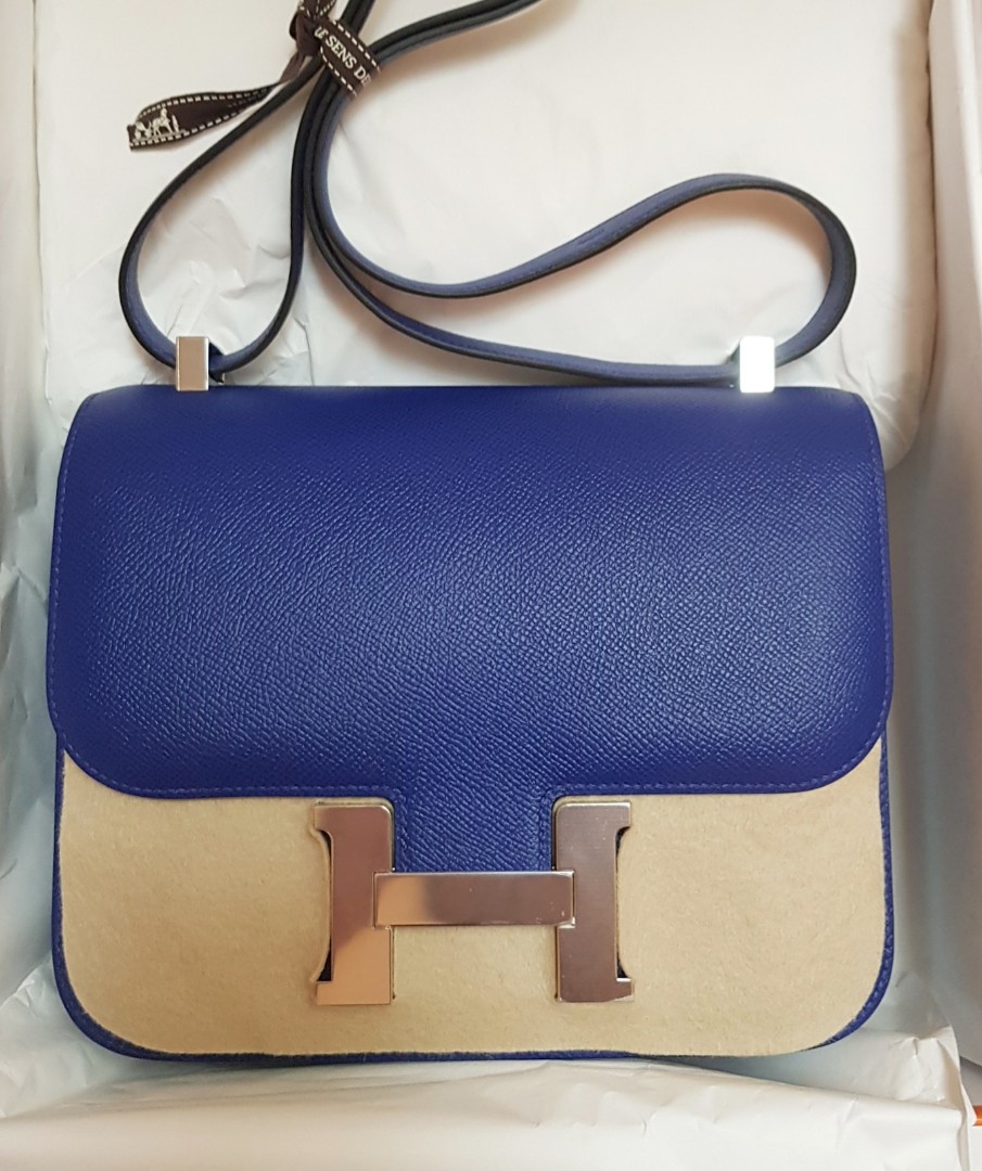 AN UPDATE ON MY HERMES BLUE ELECTRIQUE CONSTANCE 18 