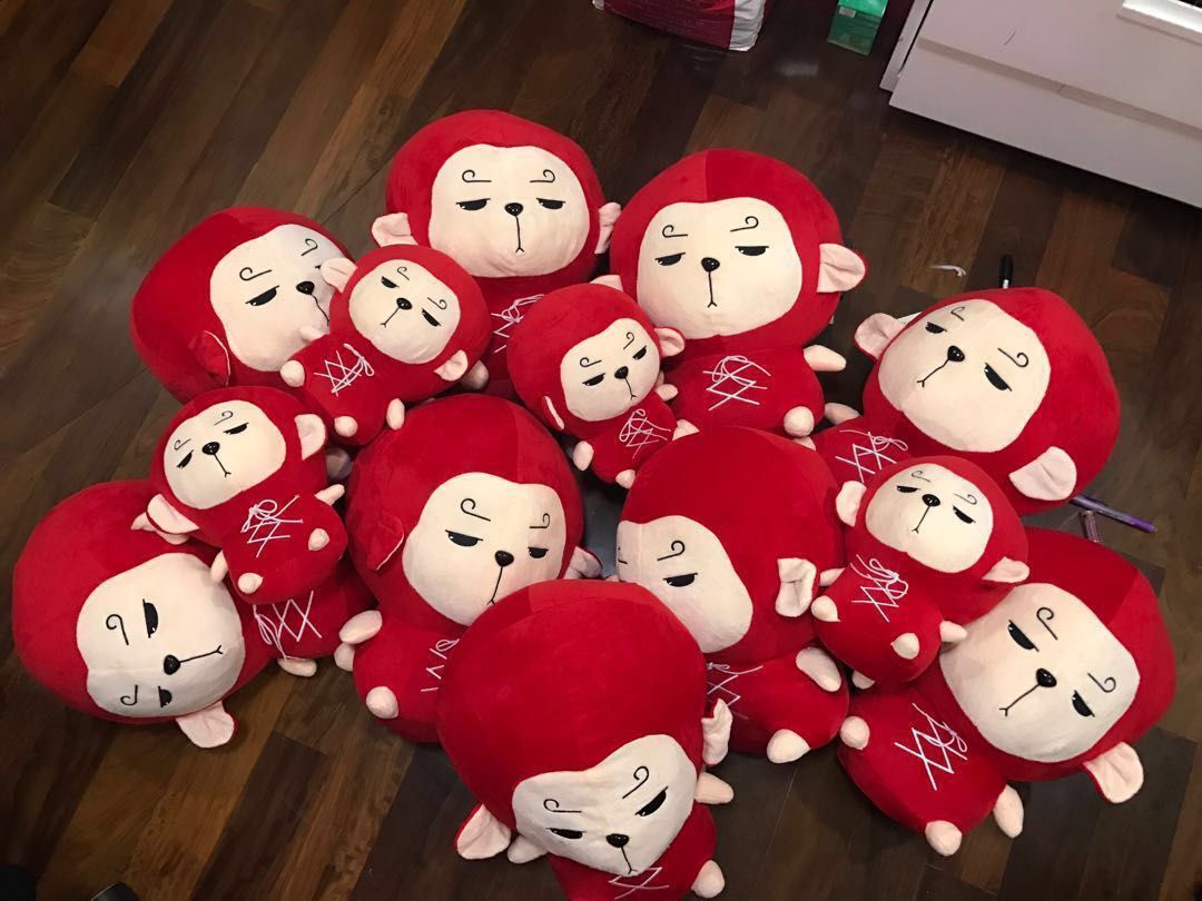 korean odyssey stuffed monkey
