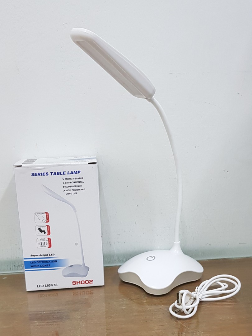 lampu table lamp series sh002 super bright led lights warna putihp
