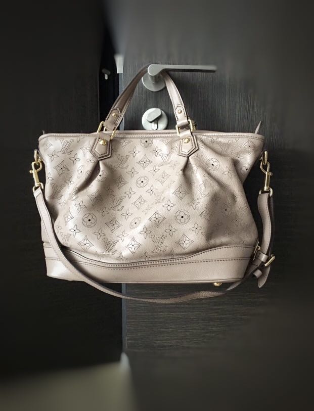 Louis Vuitton Stellar Monogram Leather Mahina Perforated Handbag