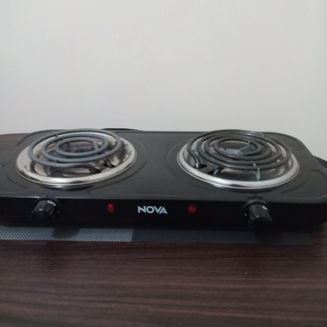 Nova Double Burner Electric Stove On Carousell