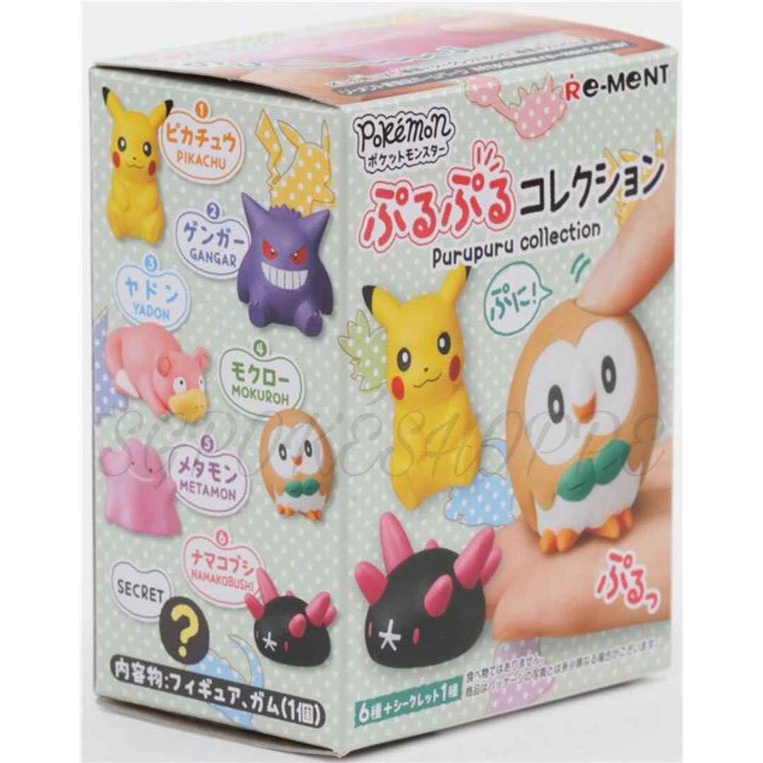 [OOS] POKEMON PURUPURU COLLECTION - RE-MENT POKEMON, Hobbies & Toys ...