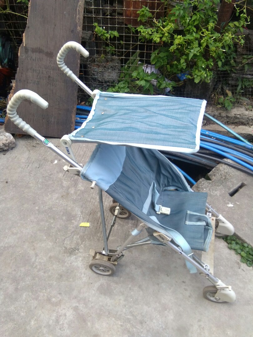 Panchitas boutique japan surplus stroller (Category: Strollers) located in Valenzuela. Submitted by panchitasboutique (Listing ID 164239101, Image 3). Description: 📌 very good condition 📌 lightweight 📌 heavy duty 📌 umbrella fold 📌 inde po nahihiga.