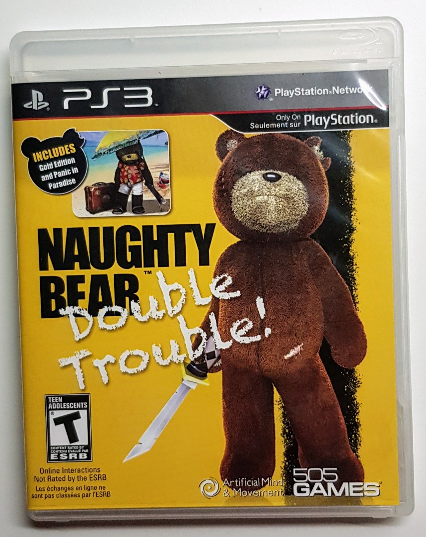 naughty bear ps3