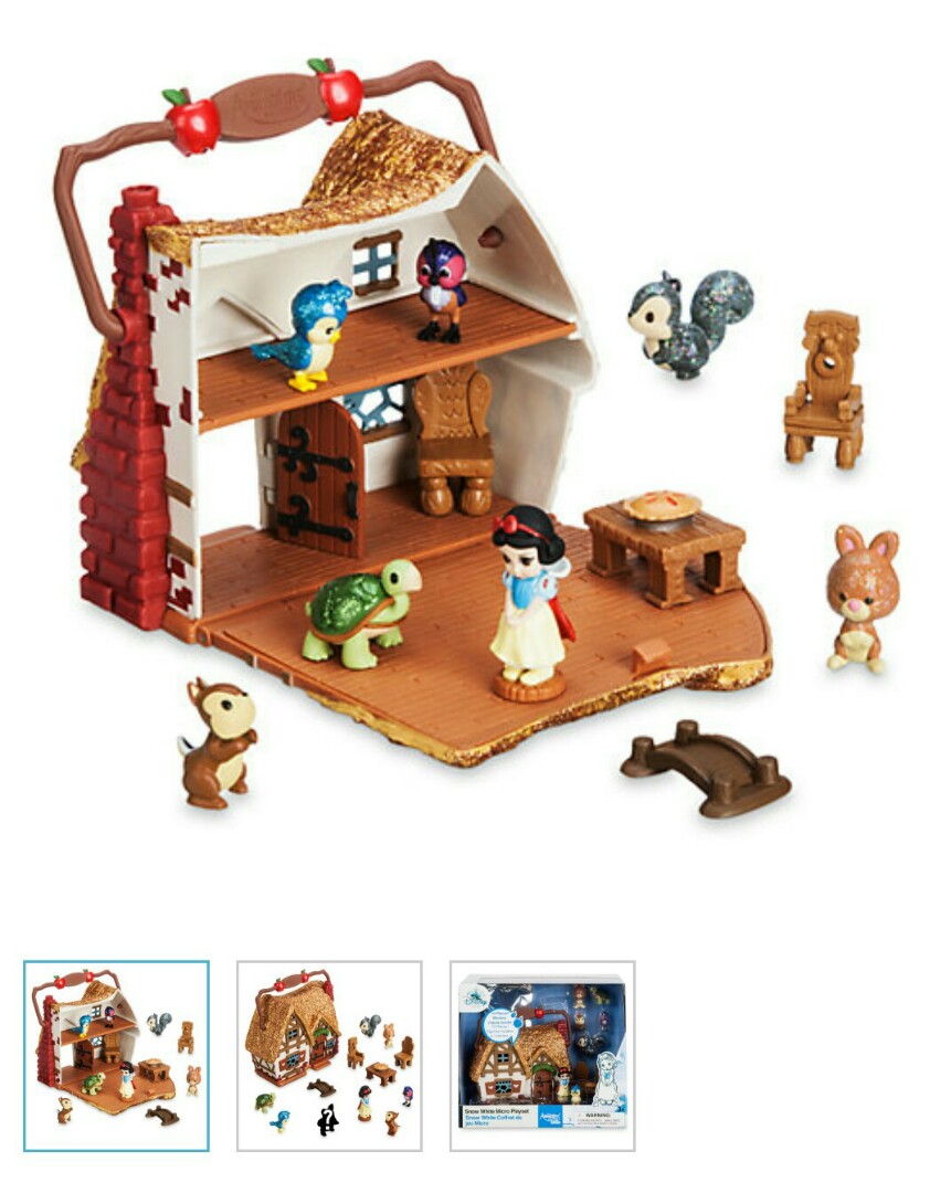 Snow White Micro Playset Disney Animators Collection Littles
