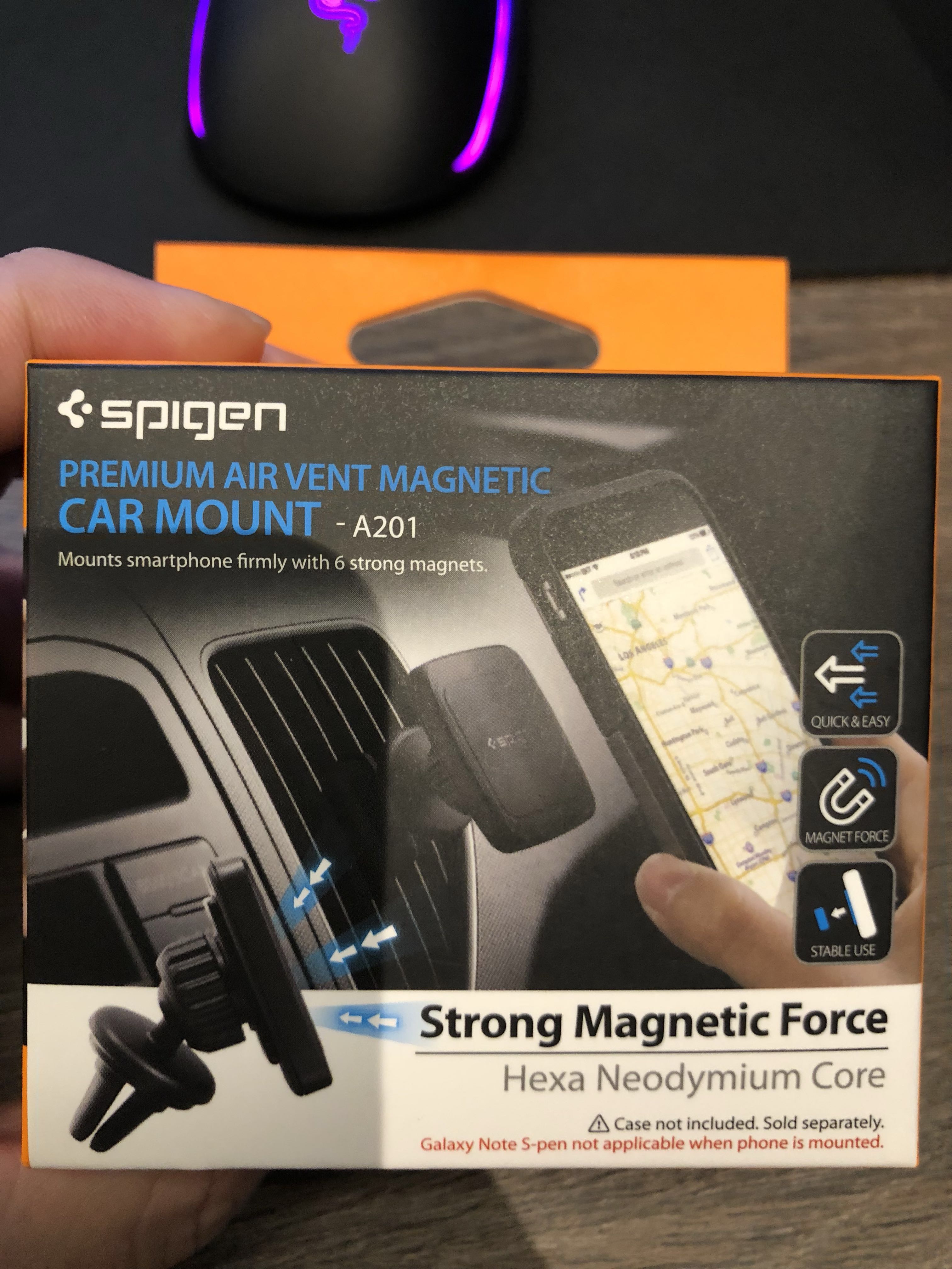 Spigen Car mount, Mobile Phones & Gadgets, Mobile & Gadget Accessories