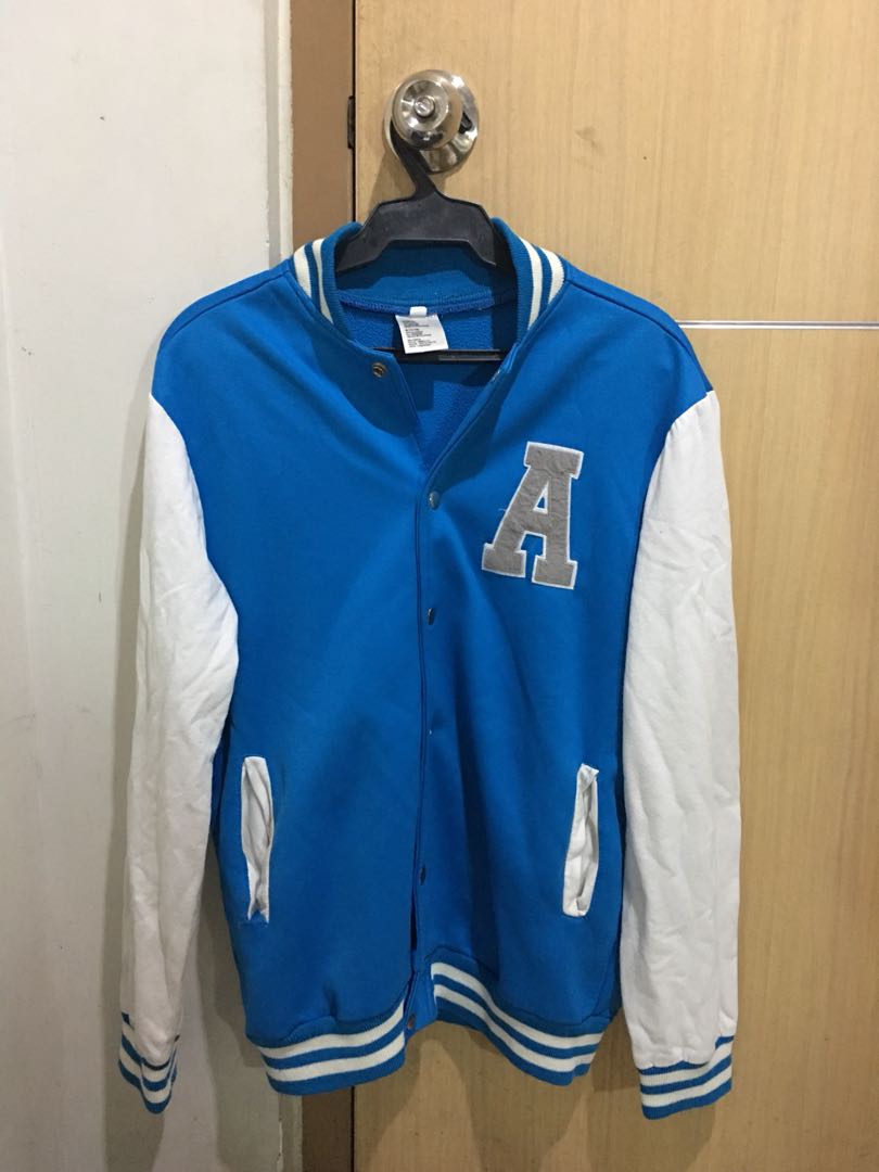 Unisex Varsity Jacket with letter A, Everything Else, Others on Carousell