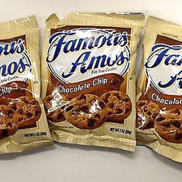 Mini Chocolate Chip Cookies USA Mini Famous Amos Chocolate Chip Cookies packet Food 
