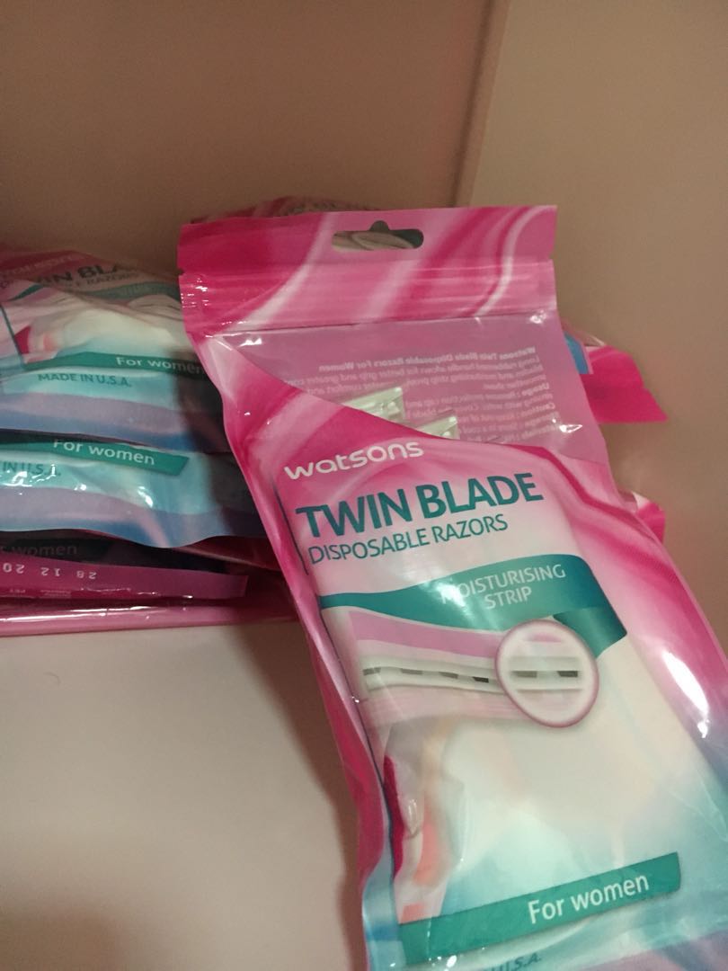 Watson Disposable Razors, Health & Nutrition, Health Supplements ...