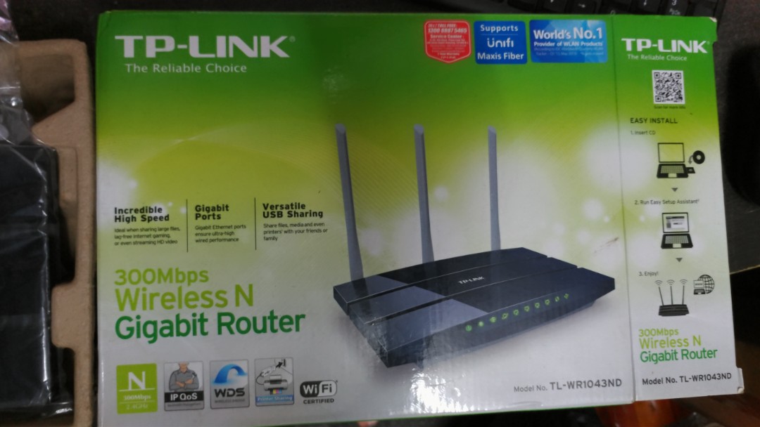 Wireless Modem Router Tp Link Unifi Atau Maxis Broadband Electronics Computer Parts Accessories On Carousell
