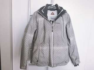 Columbia winter ski jacket/double layer