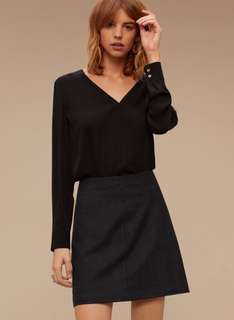 PRICE DROP Aritzia Wilfred Essonne Skirt Size 00