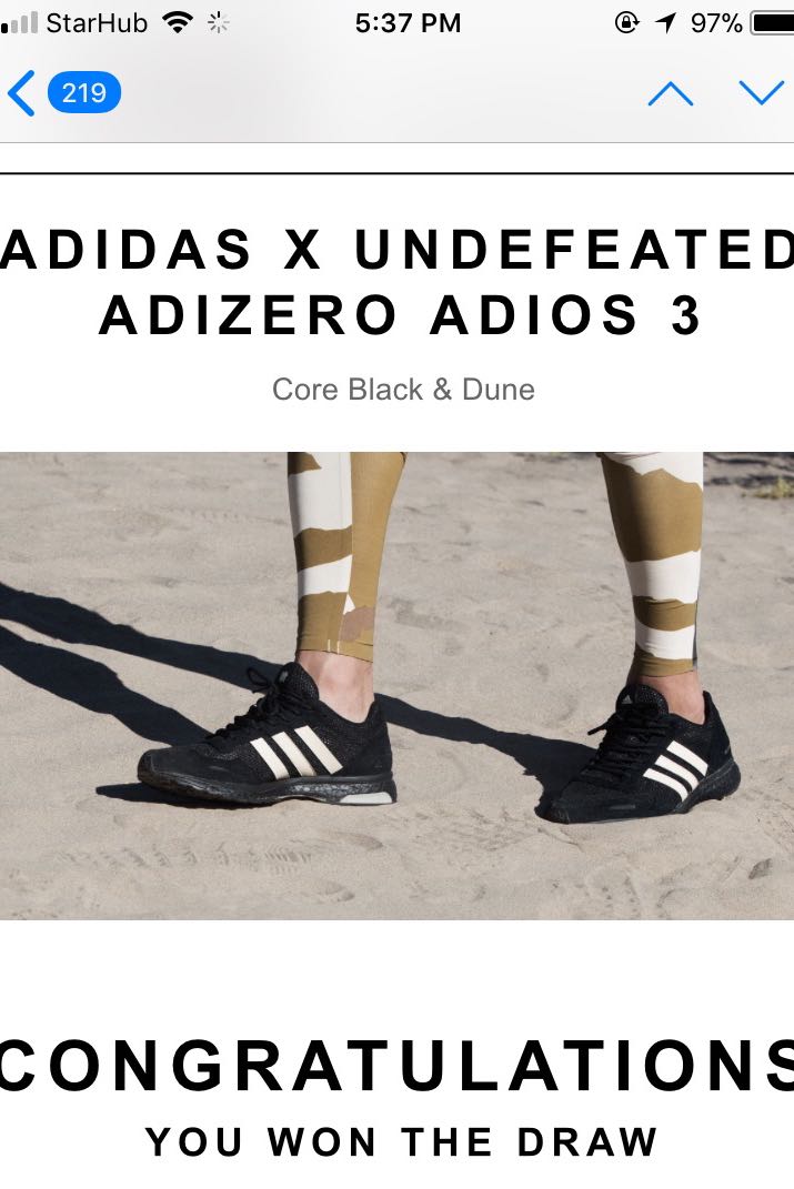adizero adios undftd
