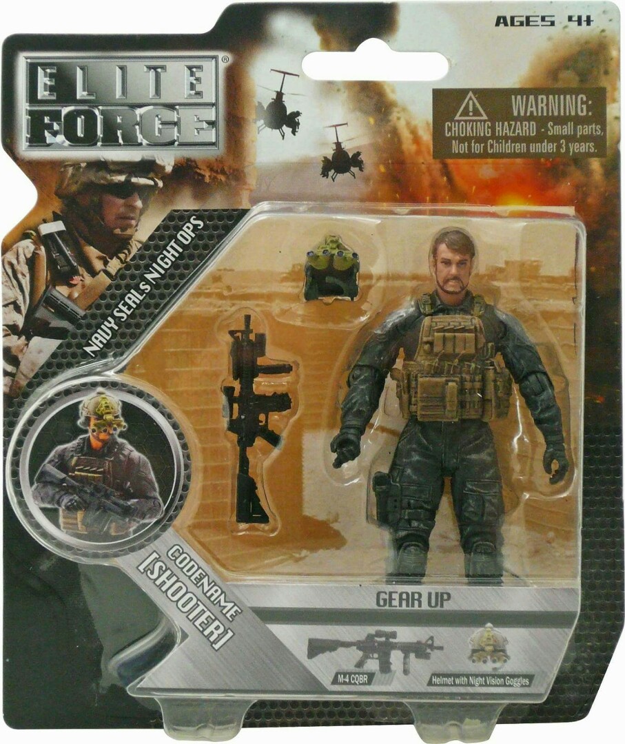 Bbi Elite Force Shooter 4 Inch Action Figure 118 Scale On Carousell