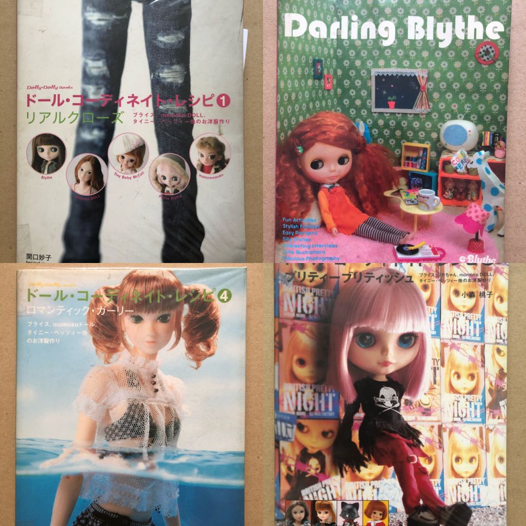 Blythe Licca Dolls Clothes Dress Making Instructions Books Stationery Magazines Others On Carousell